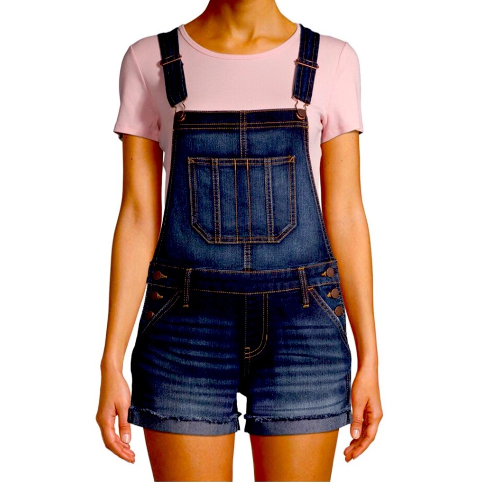 Bib Overhaul Shorts  11/13 | Jean Romper Large